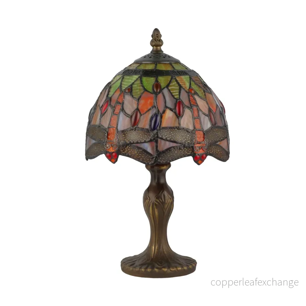 TROLLSLÄNDA HARMONI Tiffany Bordlampa. H:35cm - Bild 3