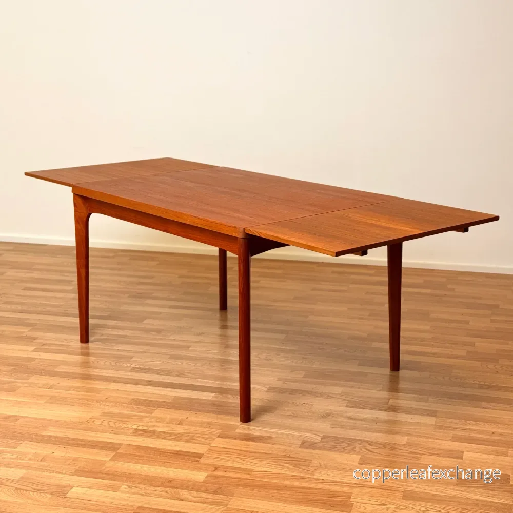 Danskt rektangulärt matbord i teak från Vejle stole og møbelfabrik - Bild 2