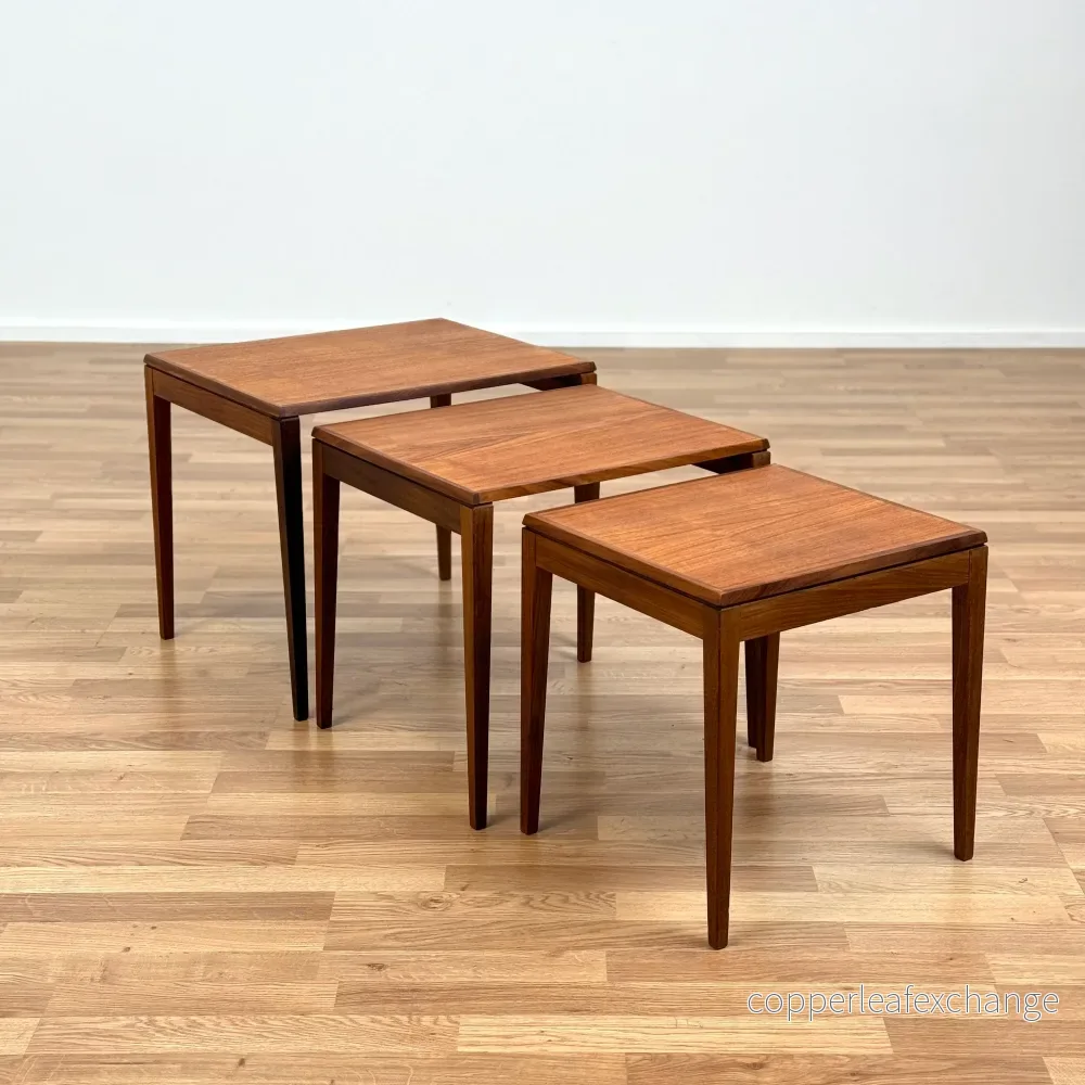 Satsbord i teak, 1950-60-tal, Danmark - Bild 3