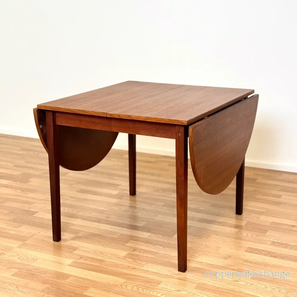 Matbord med 4 iläggsskivor, 1950-60-tal, Danmark - Bild 3