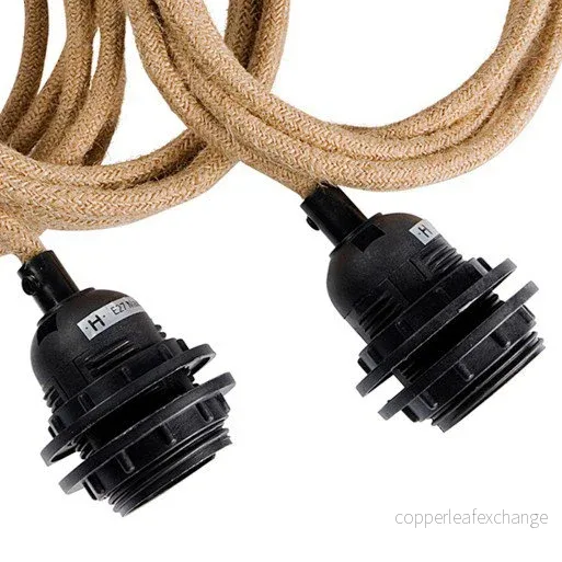 FITTING LAMPS CEILING - Natural Black 3 Fittings - Bild 2