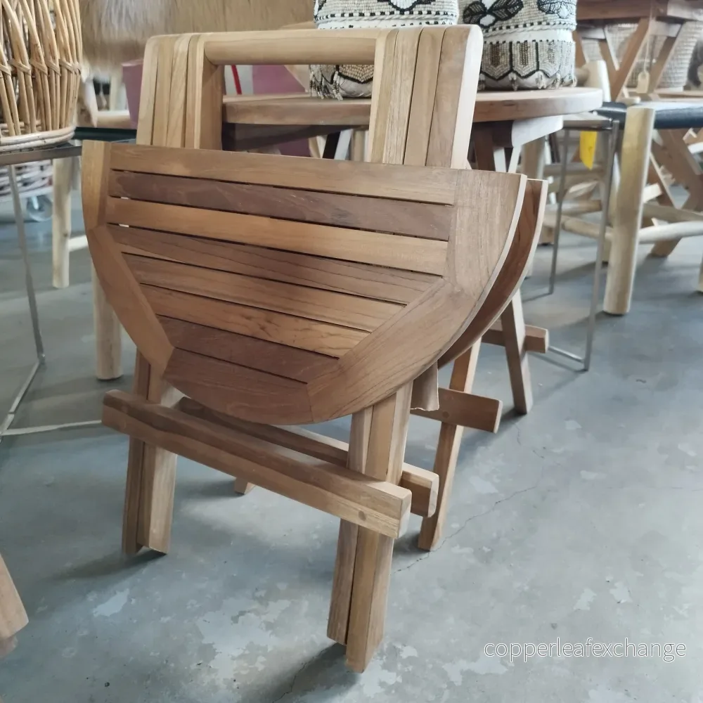 PICNIC Avlastningsbord Teak Ø50 cm - Bild 2