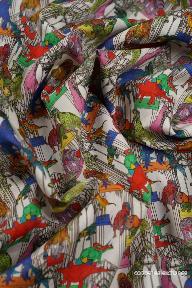 Liberty – Tana Organic – Cotton – Claws Roars N Dinosaur C Liberty – Tana Organic – Cotton – Claws Roars N Dinosaur C