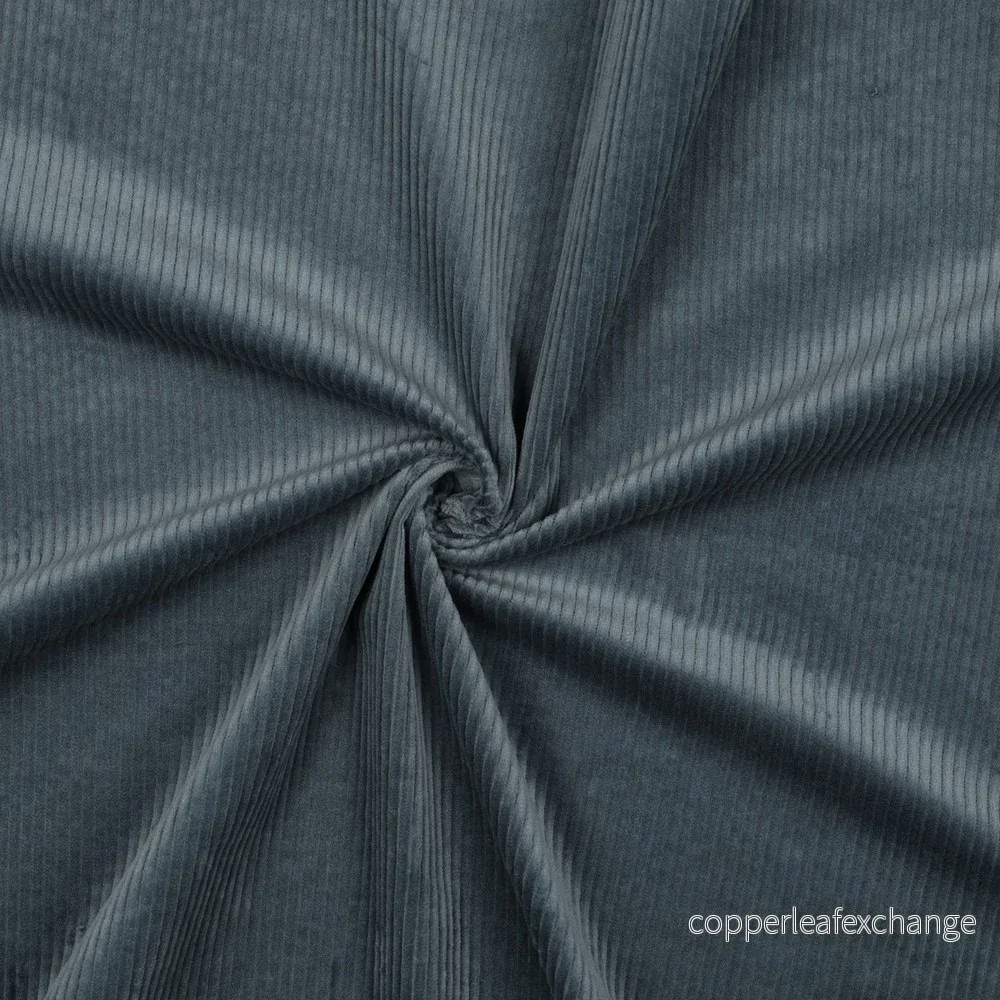 Manchester - Stretch - Washed Corduroy - Gray blue - 012 - Bild 2