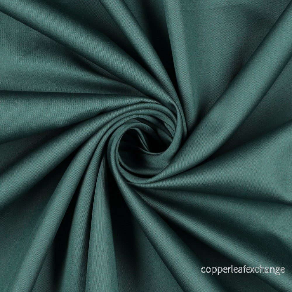 Cotton satin – Fine Luster, Soft – Dark Green – 031