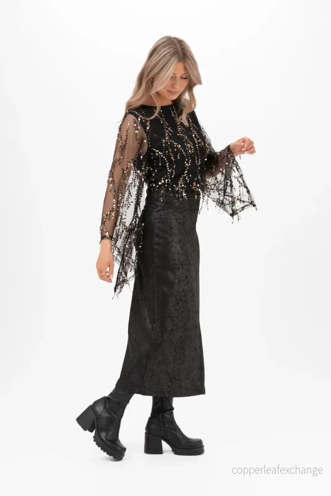 COLT SKIRT BLACK