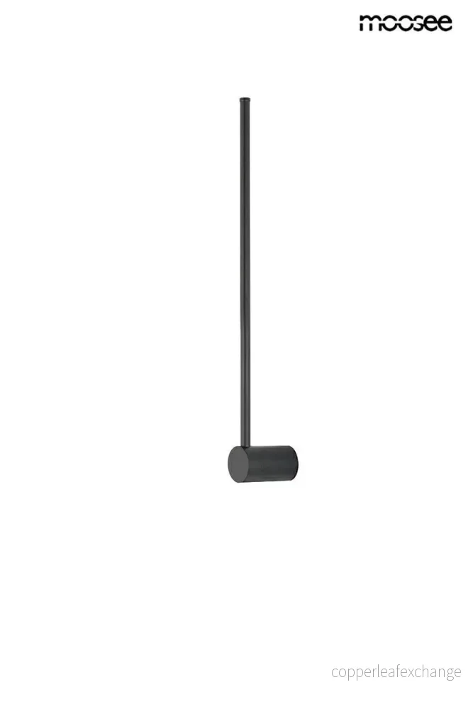 Vägglampa MOOSEE - OMBRE 60, svart
