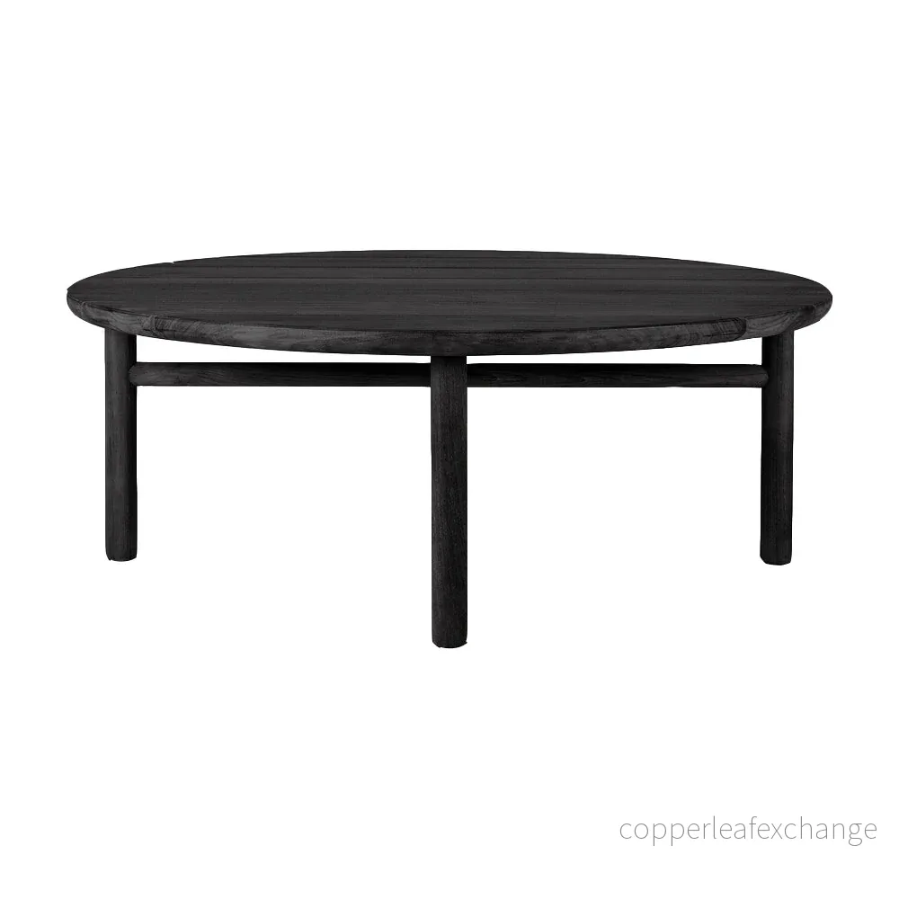 Utemöbel Soffbord Quatro, Svart teak - Bild 2