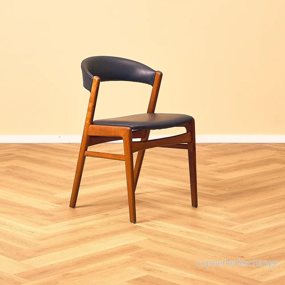 Swedish dining chairs in solid teak by DUX - Bild 2