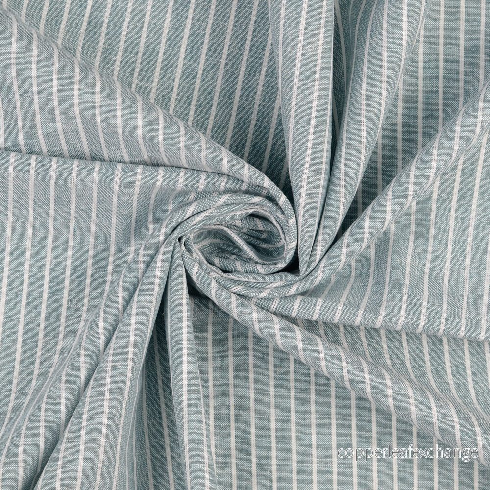 Striped – Linen, Cotton – Mint – 7036 Striped – Linen, Cotton – Mint – 7036