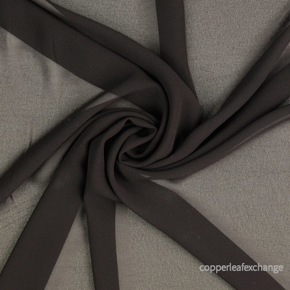 Chiffon – Polyester – Matte – Black – 5001 Chiffon – Polyester – Matte – Black – 5001