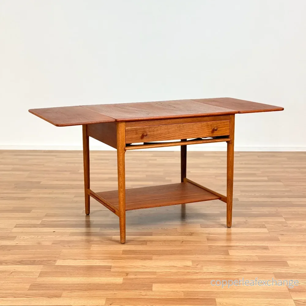 Litet skåp "AT-33" i teak och ek av Hans J. Wegner för Andreas Tuck, 1950-60-tal, Danmark - Bild 3