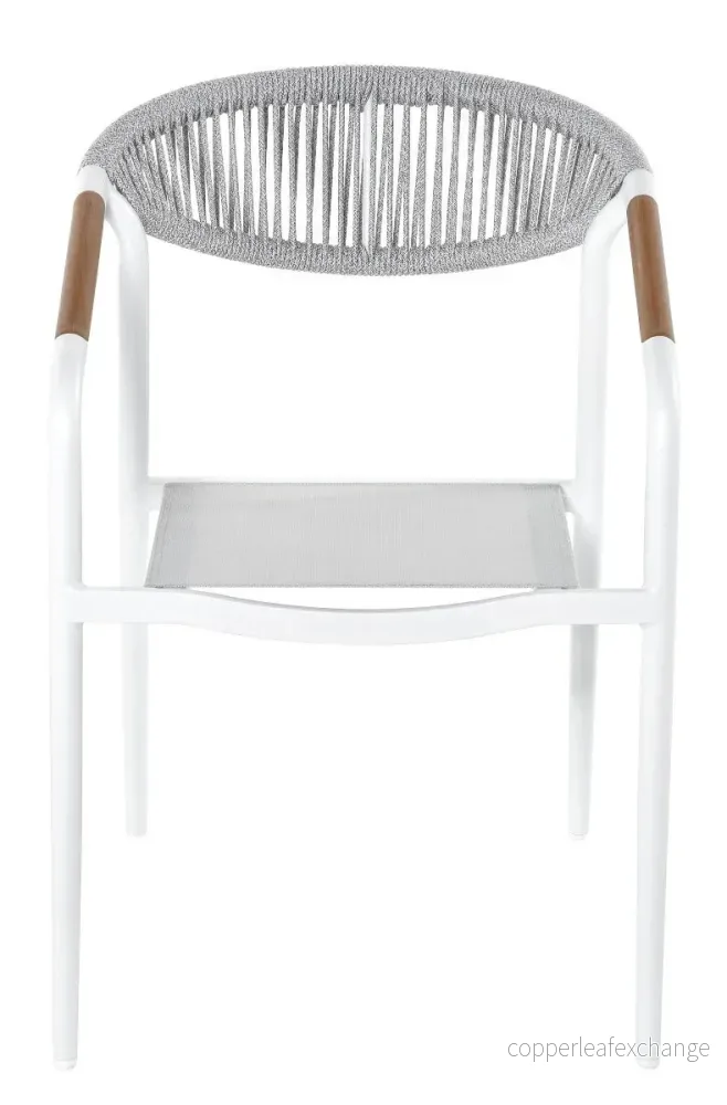 Trädgårdsstol Lantica vit 56x64x80 cm Trädgårdsstol Lantica vit 56x64x80 cm