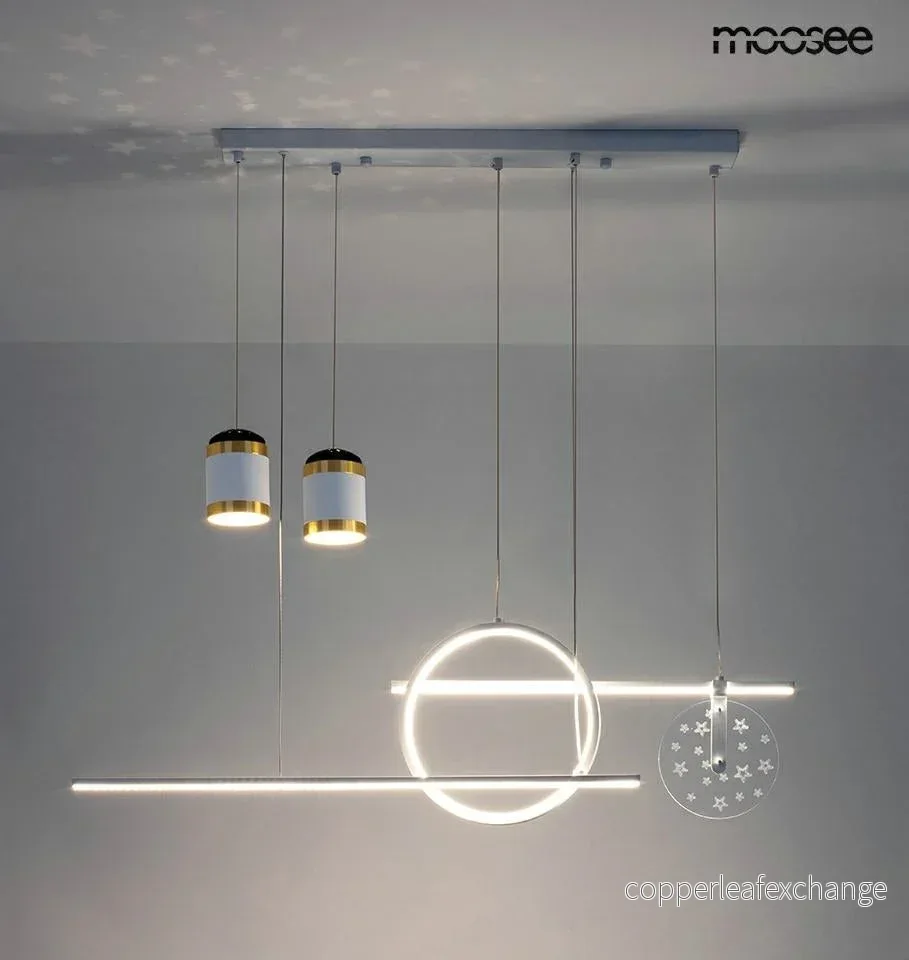 Taklampa MOOSEE - STARS, vit - Bild 2