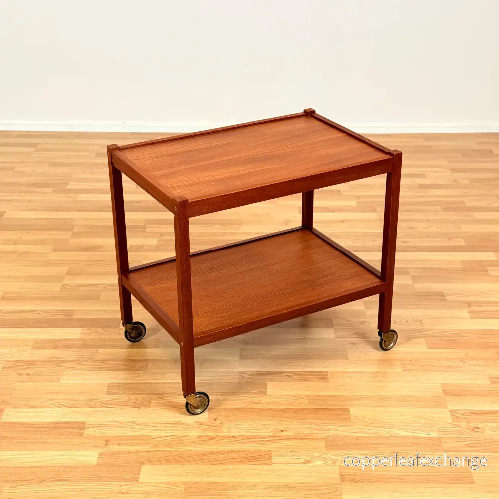 Dansk serveringsvagn i teak - Bild 2