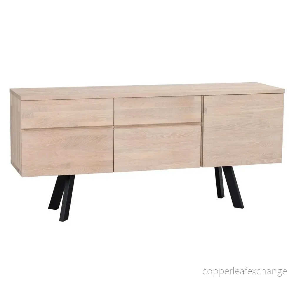 Sideboard Fred, Vitpigmenterad ek - Bild 2