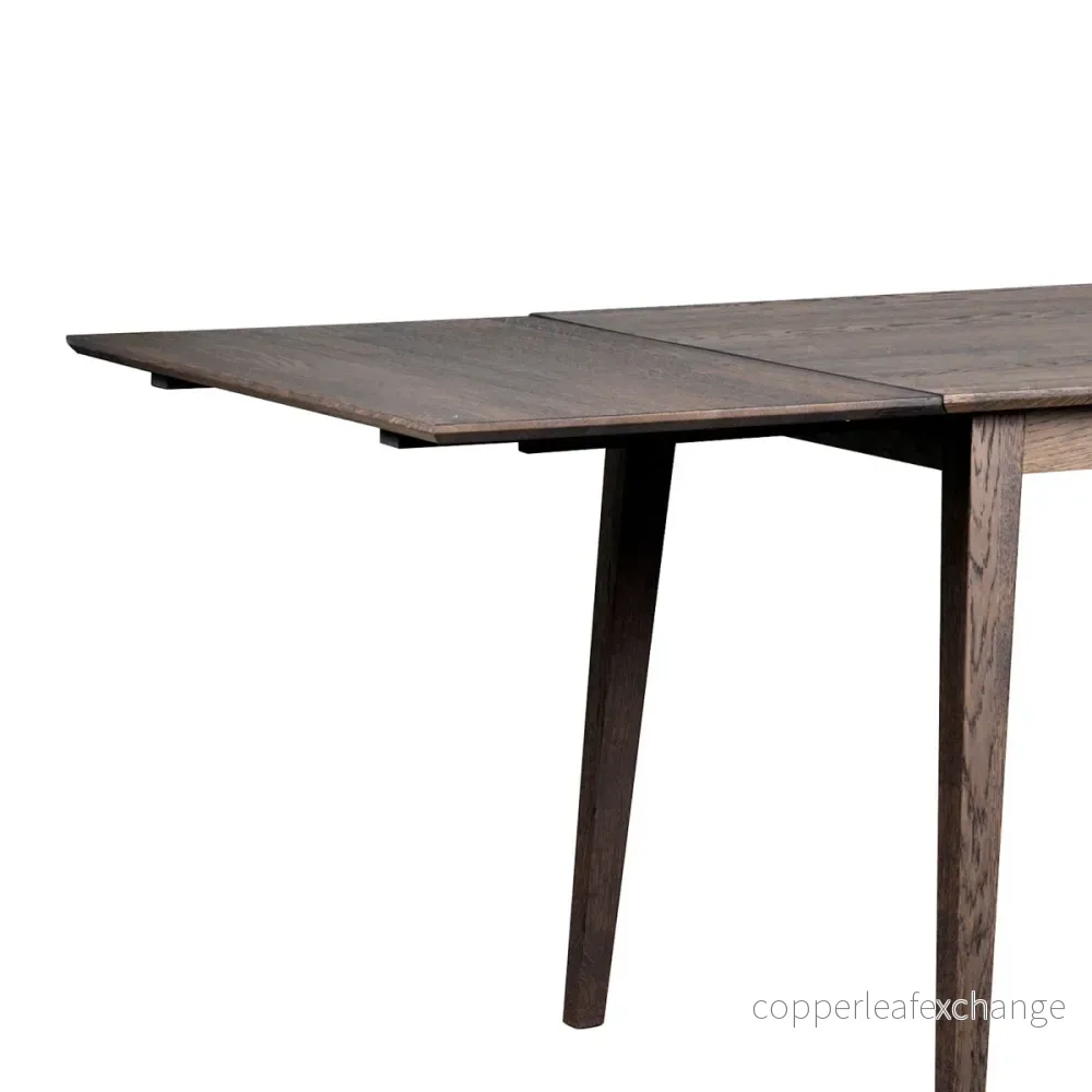 Tilläggsskiva till matbord Filippa, brun ek - Bild 2