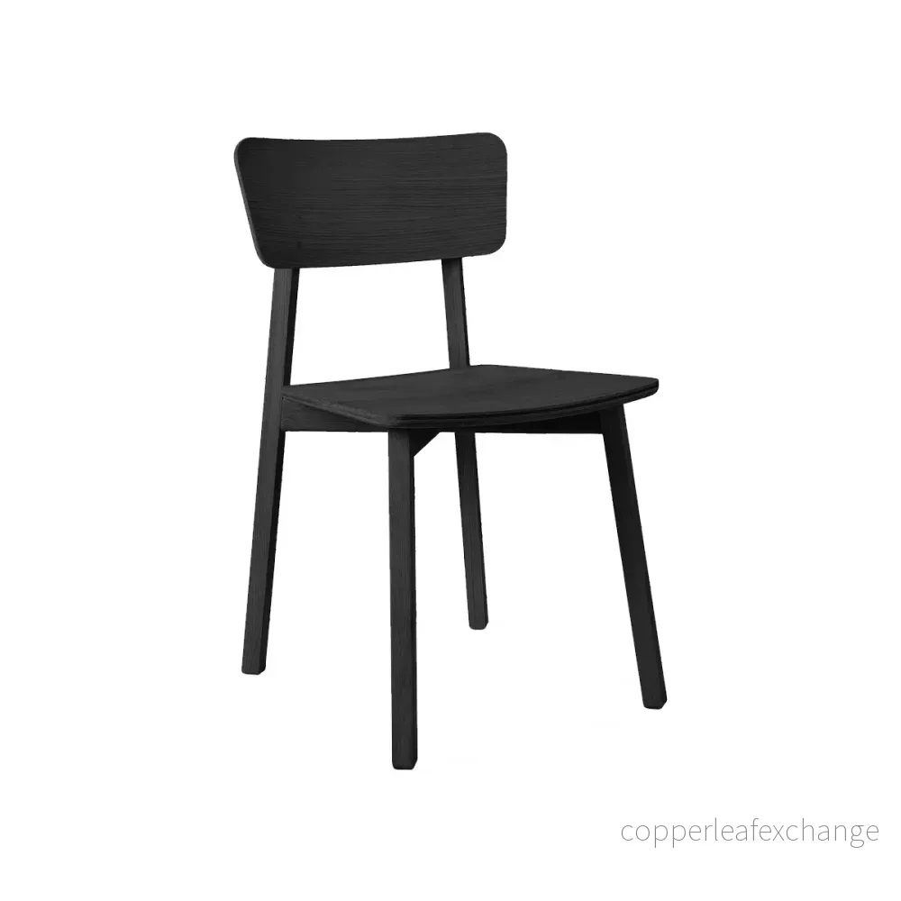 Matstol Casale, Svartlackad Ek