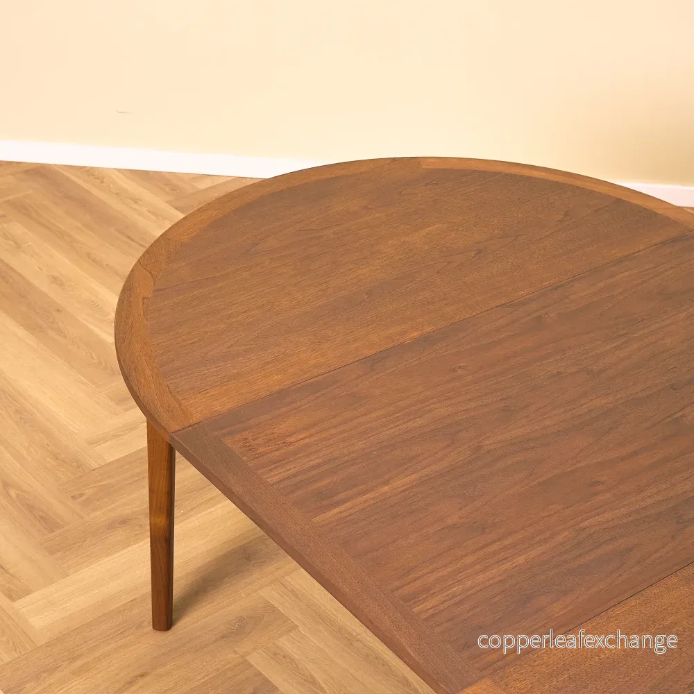 Svenskt runt matbord i teak av Ulferts - Bild 3