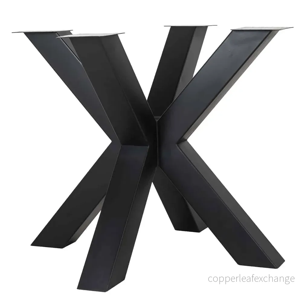 Fot Till Matbord X-leg Bodhi black Fot Till Matbord X-leg Bodhi black