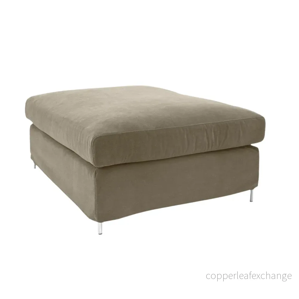Fotpall Petito stor, Tristan Beige Fotpall Petito stor, Tristan Beige