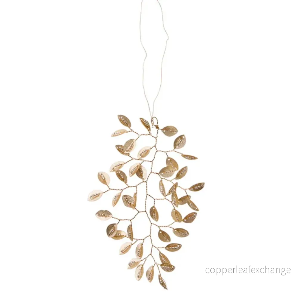 Beaded Ornament Twig H14cm Clio
Champagne