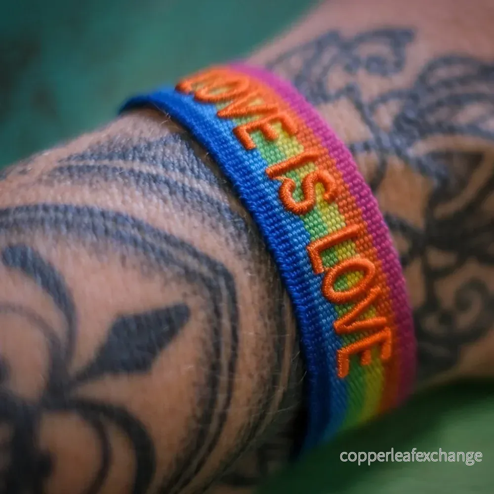Boho-armband: love is love - Bild 3