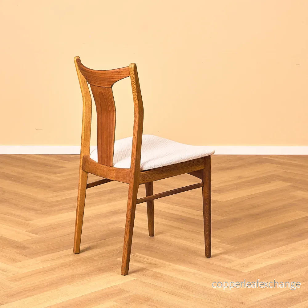 Danska matstolar i teak och ek från Thorso Møbelfabrik - Bild 3