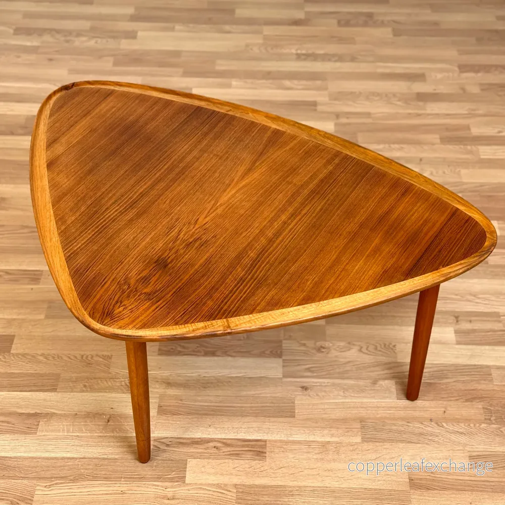 Soffbord i valnöt och teak av Anton Kildeberg, 1950-60-tal, Danmark - Bild 2