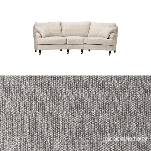 Klädsel till soffa Englesson Howard 3.5-sits medium svängd Tyg Madeira