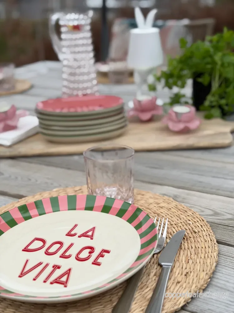 Tallrik / Serveringsfat LA DOLCE VITA - Bild 2