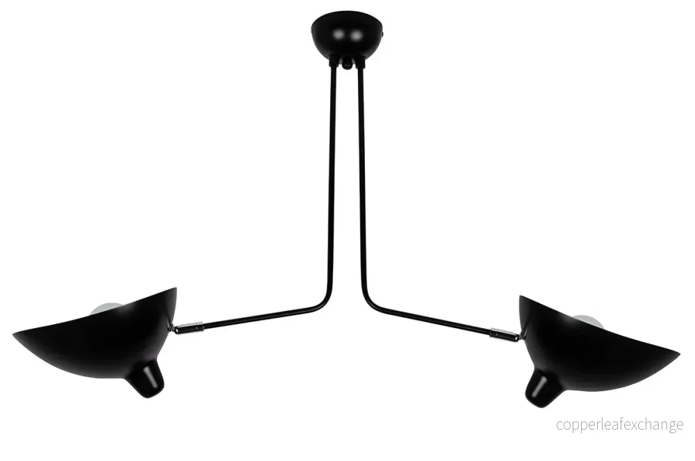 Taklampa - RAVEN 2, svart - Bild 3