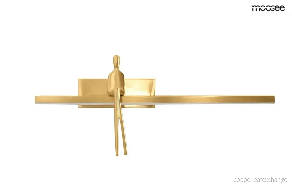 Vägglampa MOOSEE - BOY, guld