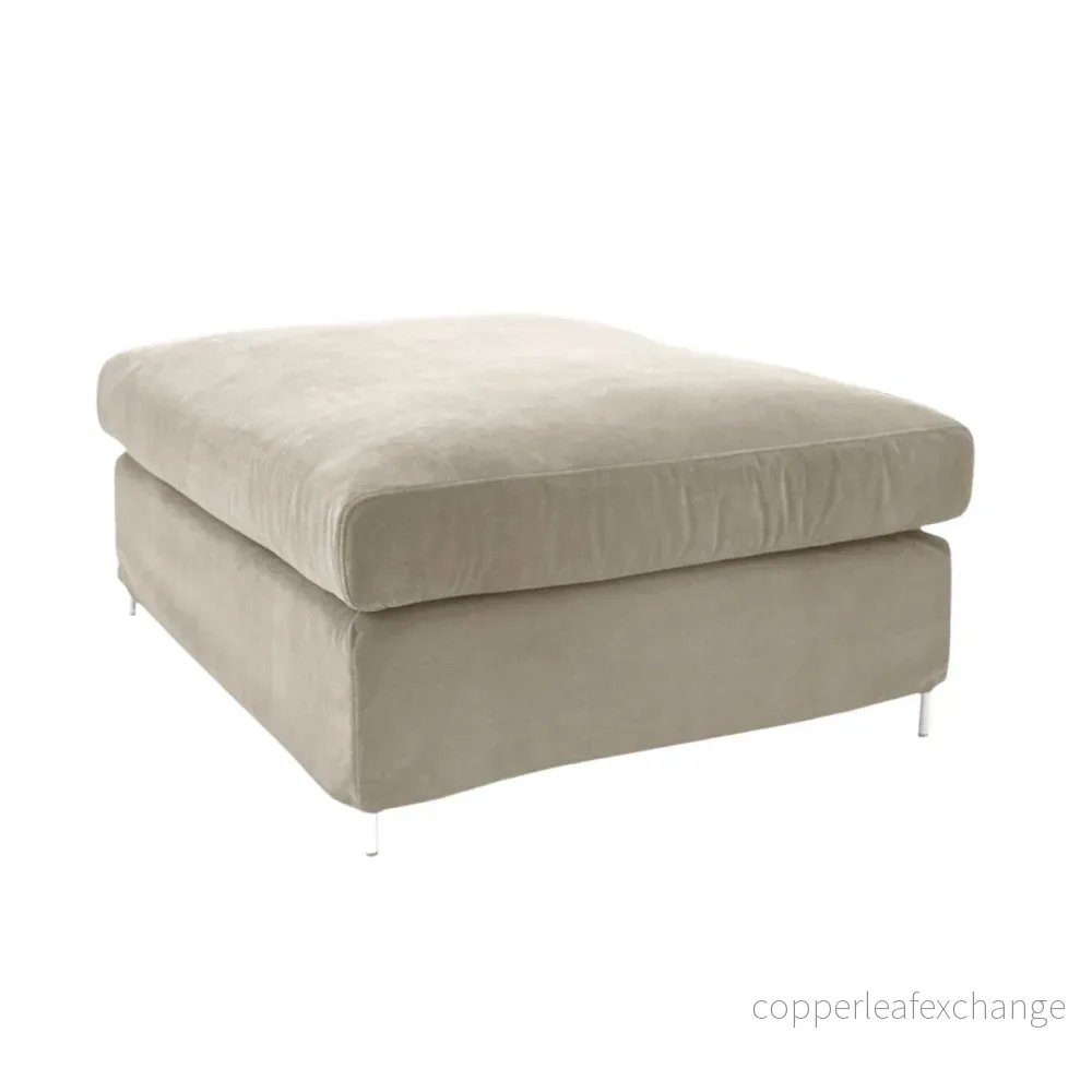 Fotpall Petito stor, Tristan Sand Fotpall Petito stor, Tristan Sand