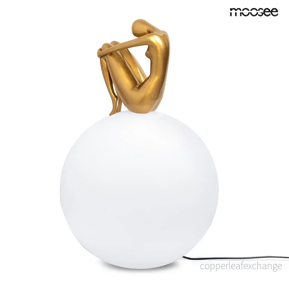 Golvlampa MOOSEE - UOMO 35, guld - Bild 2