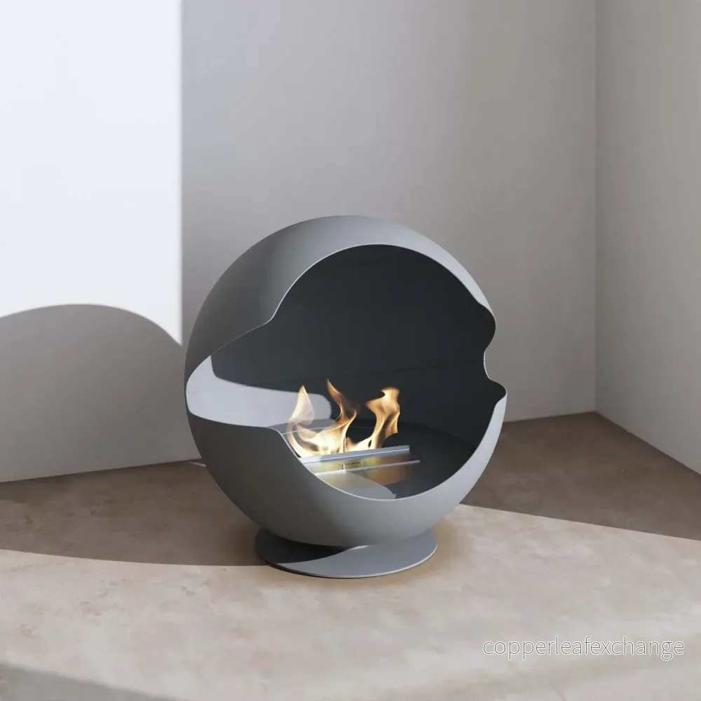 Globe kamin, Moondust (låg)