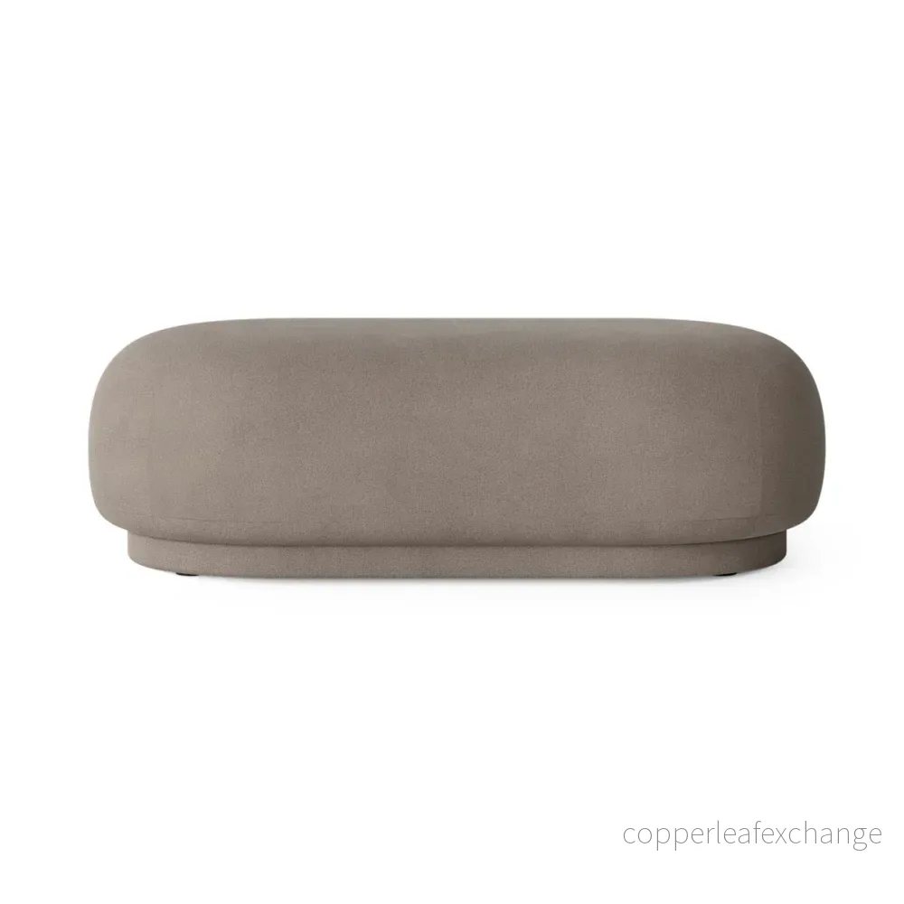 Puff Rico Brushed, Warm Grey Puff Rico Brushed, Warm Grey