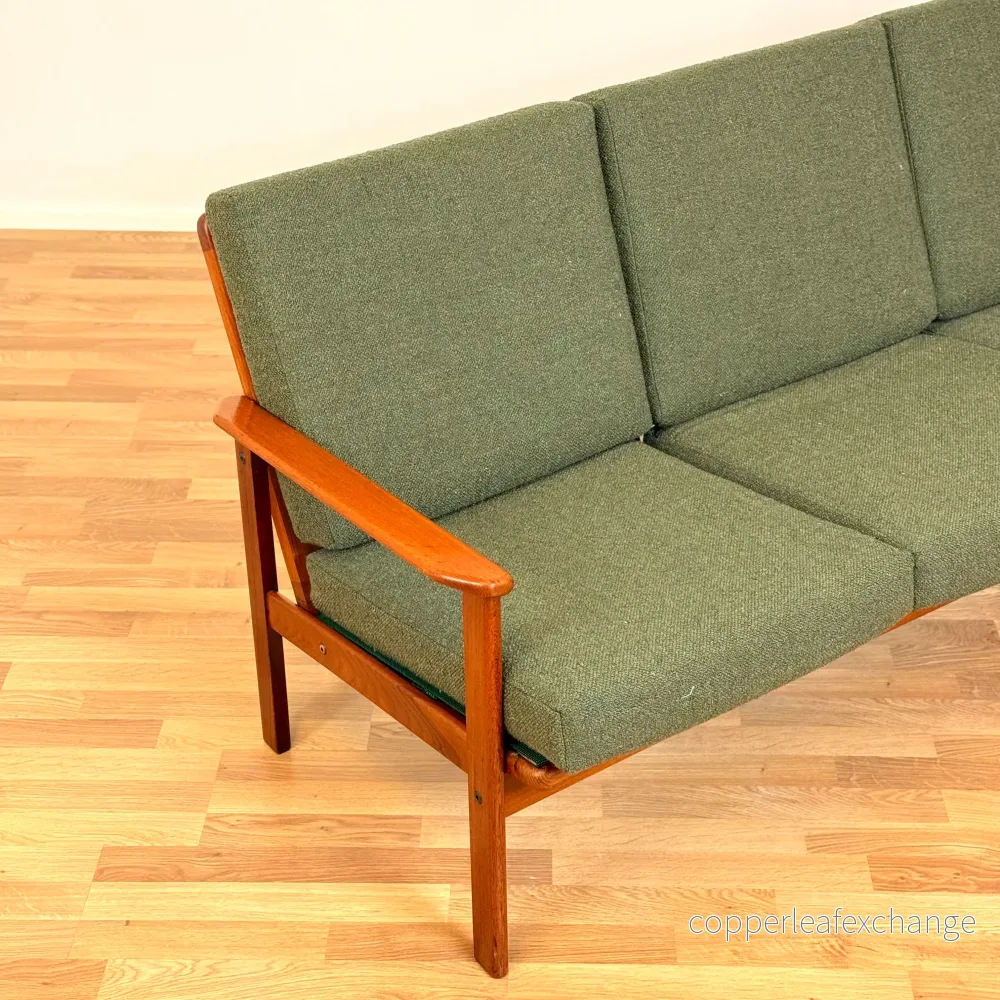 Svensk soffa i massiv teak - Bild 3