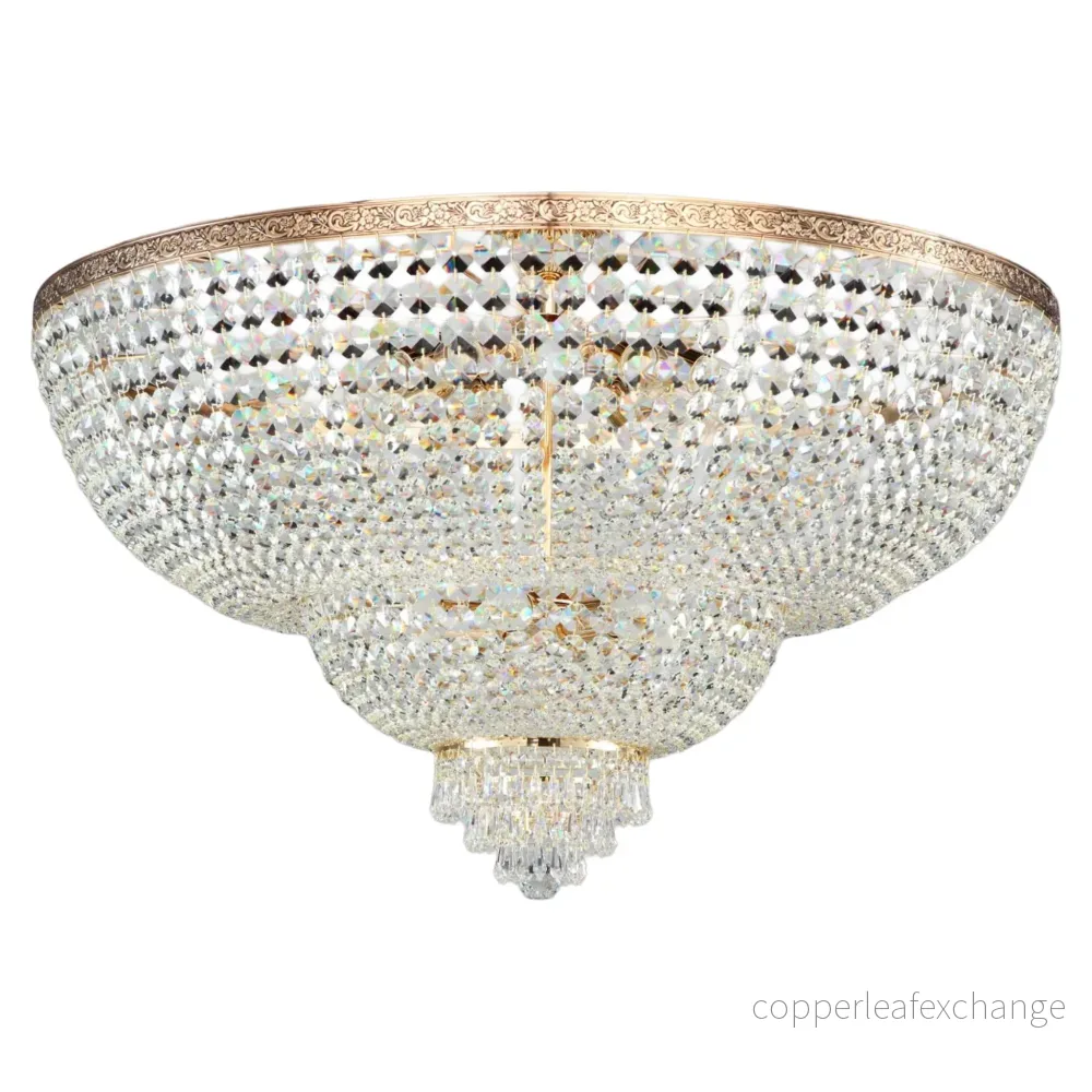VICTORIA PLAFOND - Antik Mässing D100xH69