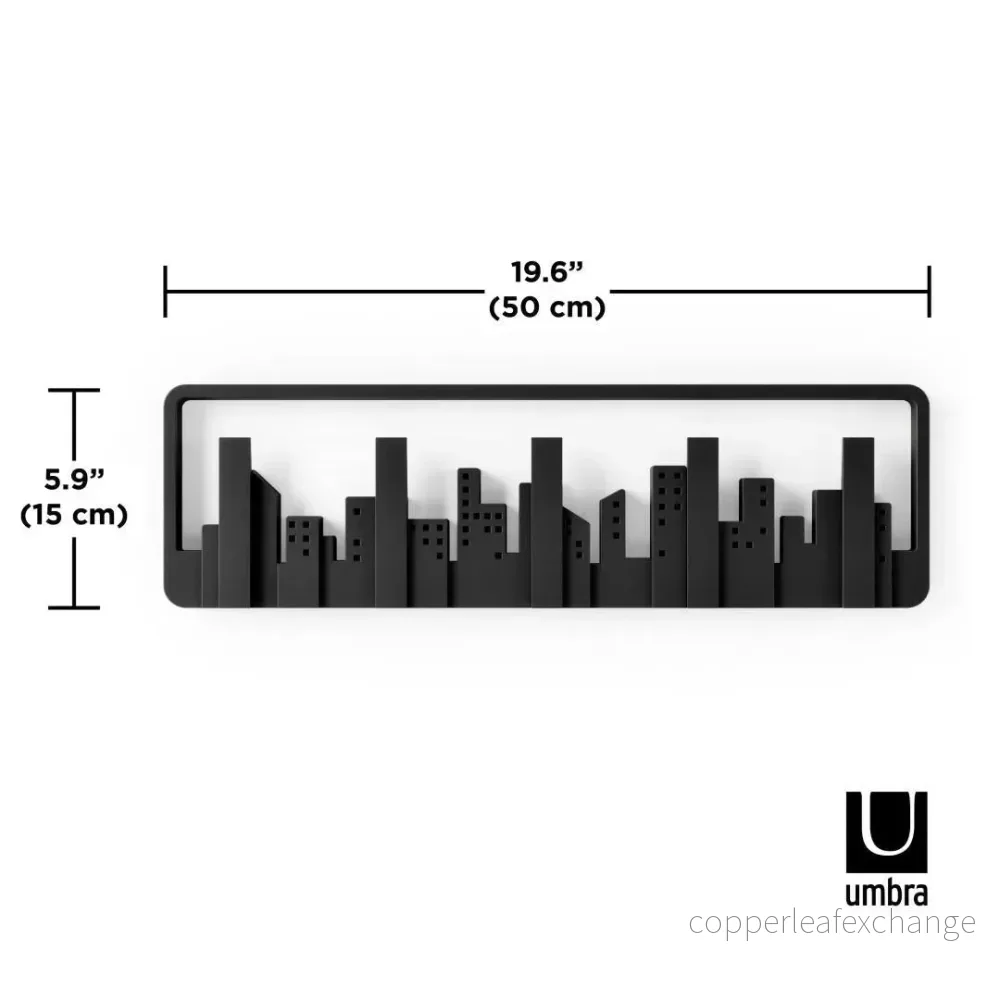 Klädhängare UMBRA - SKYLINE, svart - Bild 2
