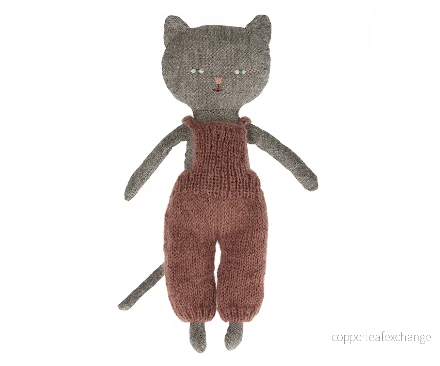 Maileg – Katt, Chatons kattunge grå med byxor, gosedjur / mjukisdjur Maileg – Katt, Chatons kattunge grå med byxor, gosedjur / mjukisdjur