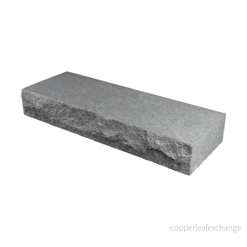 Stentrappa Granit Premium Grafitgrå 1000x350x150