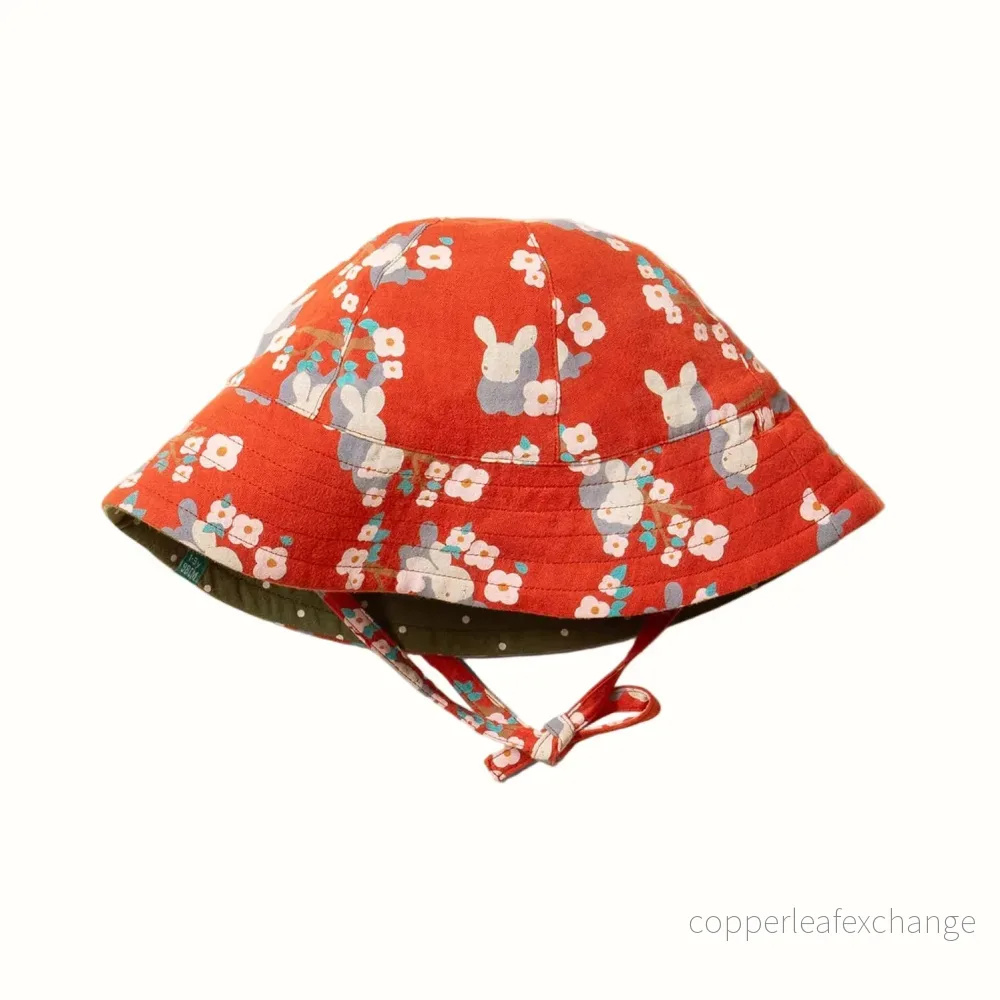 Reversibel solhatt Little Rabbits | Little Green Radicals - Bild 2