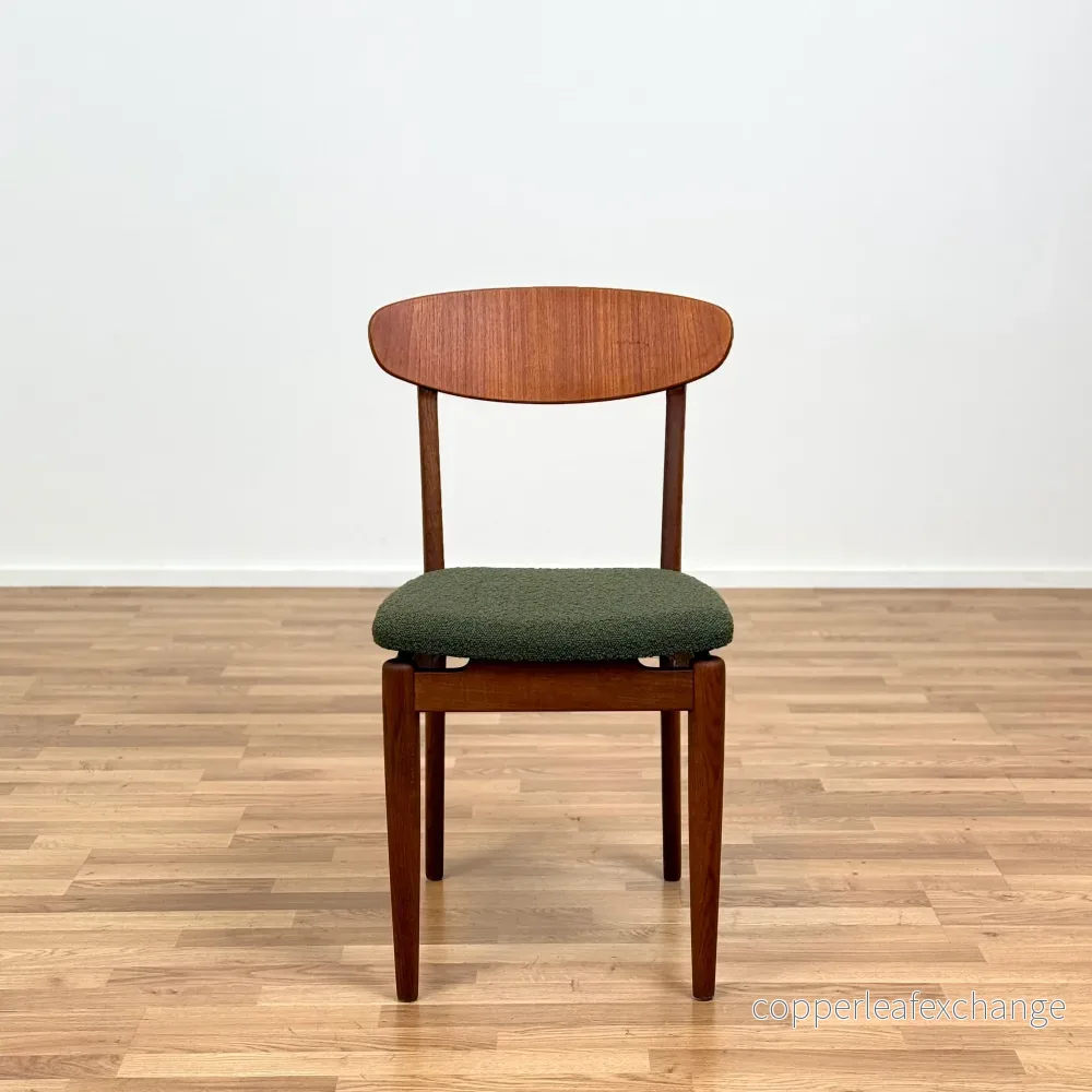 Set med 8 matstolar i teak från Skive Møbelfabrik, 1950-60-tal, Danmark - Bild 3