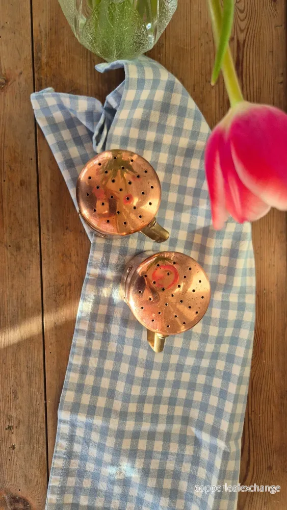 Salt- och pepparkar i koppar - Bild 3