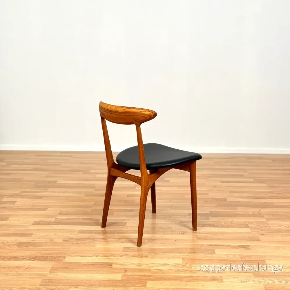 Set om 4 stolar i ek och teak, modell Skagen av Kurt Ostervig, 1950-60-tal, Danmark - Bild 3