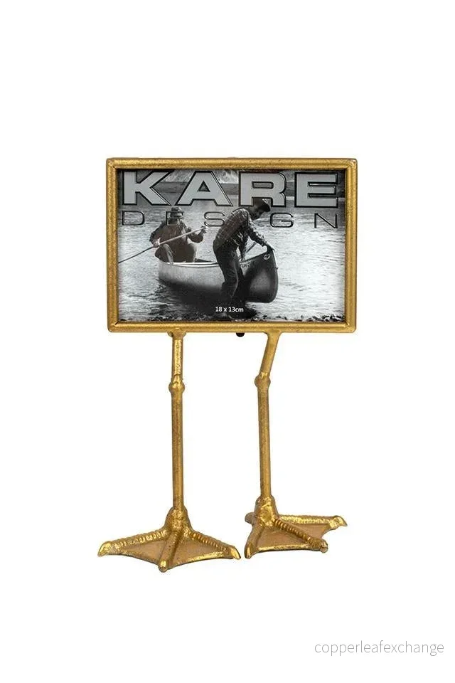 Fotoram KARE DESIGN – DUCK FEET HORISONTAL, 13x18cm, guld Fotoram KARE DESIGN – DUCK FEET HORISONTAL, 13x18cm, guld