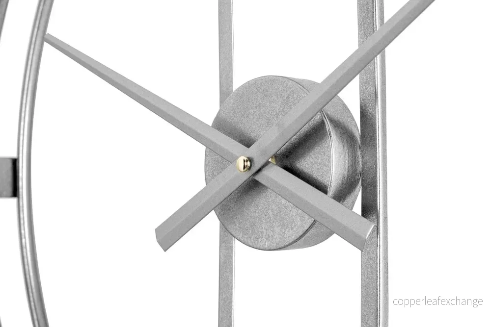 Väggklocka KARE - CLIP 60, silver - Bild 3