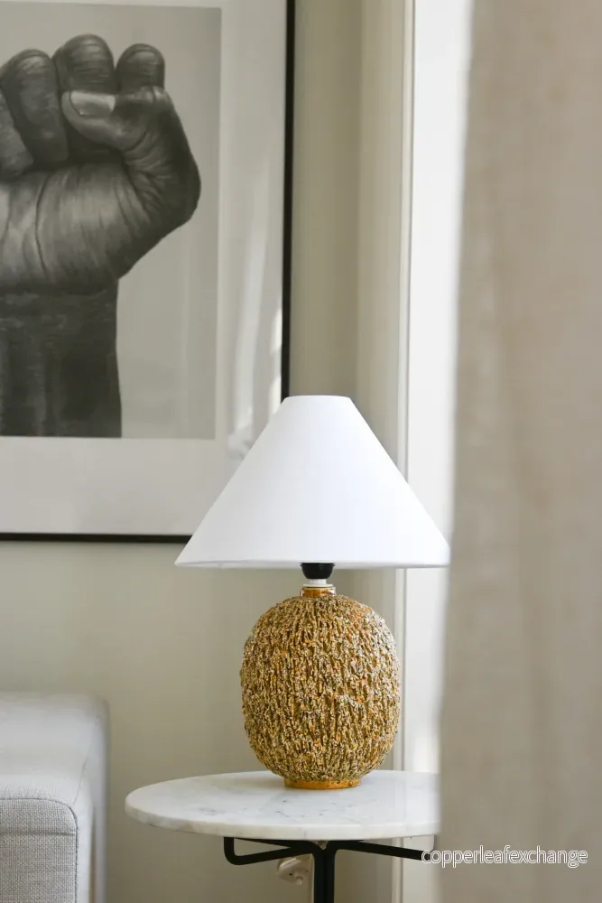 Bordslampa Chamotte Gunnar Nylund - Bild 3