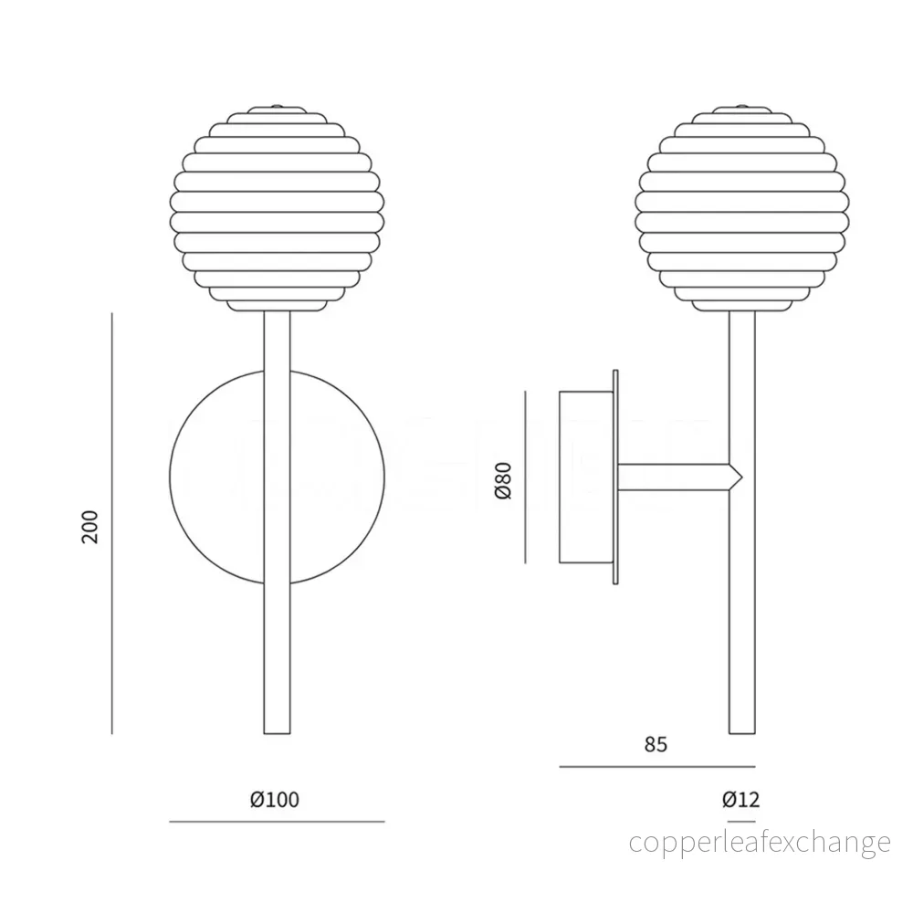 DOUL - Vägglampa - Bild 3